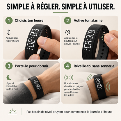 myAwakr® - Bracelet Réveil