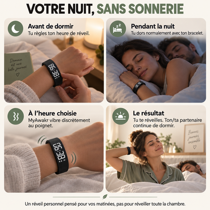 myAwakr® - Bracelet Réveil