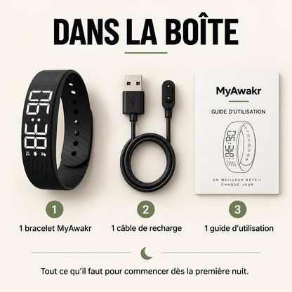 myAwakr® - Bracelet Réveil