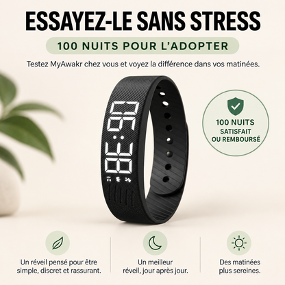 myAwakr® - Bracelet Réveil